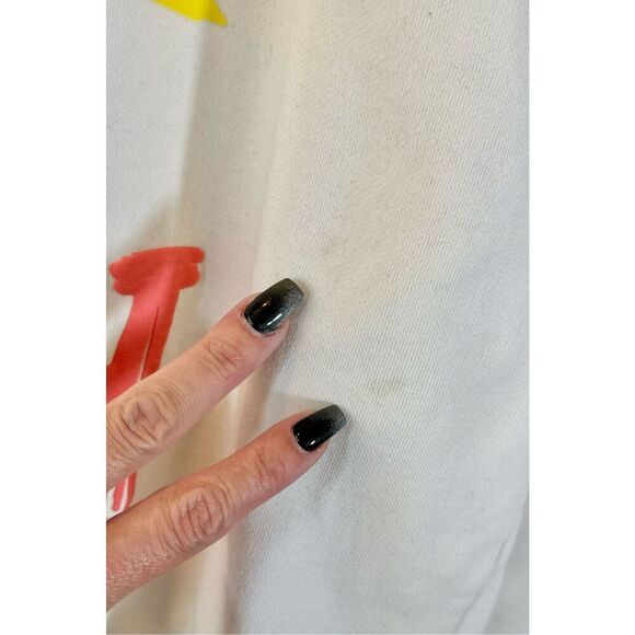 RARE Teddy Fresh TF Oversized Puffy Paint Crewneck Pullover Sweatshirt  Unisex L - Picture 2 of 12